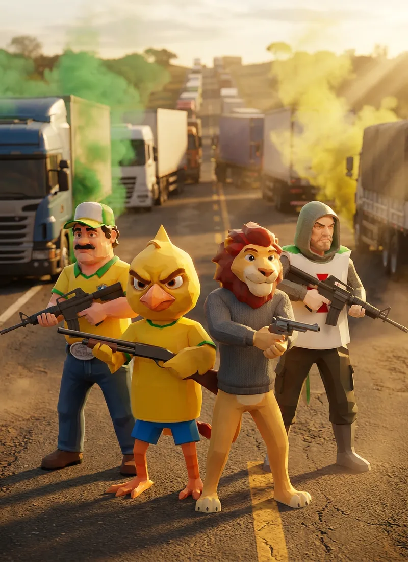 Team B faction characters in TABAJARA